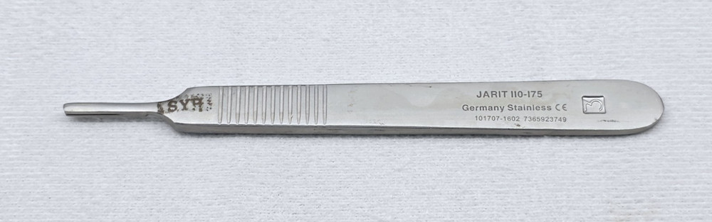 JARIT 110-175 #3 Knife Handle 5" Scalpel / Surgical Blade Handle