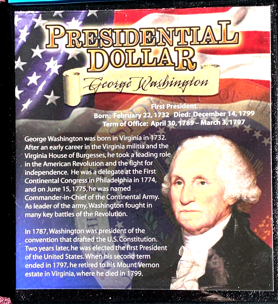 2007 Presidential Dollar - George Washington
