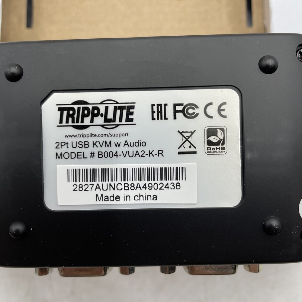 Tripp-Lite Compact USB KVM Switch with Audio MW1D4