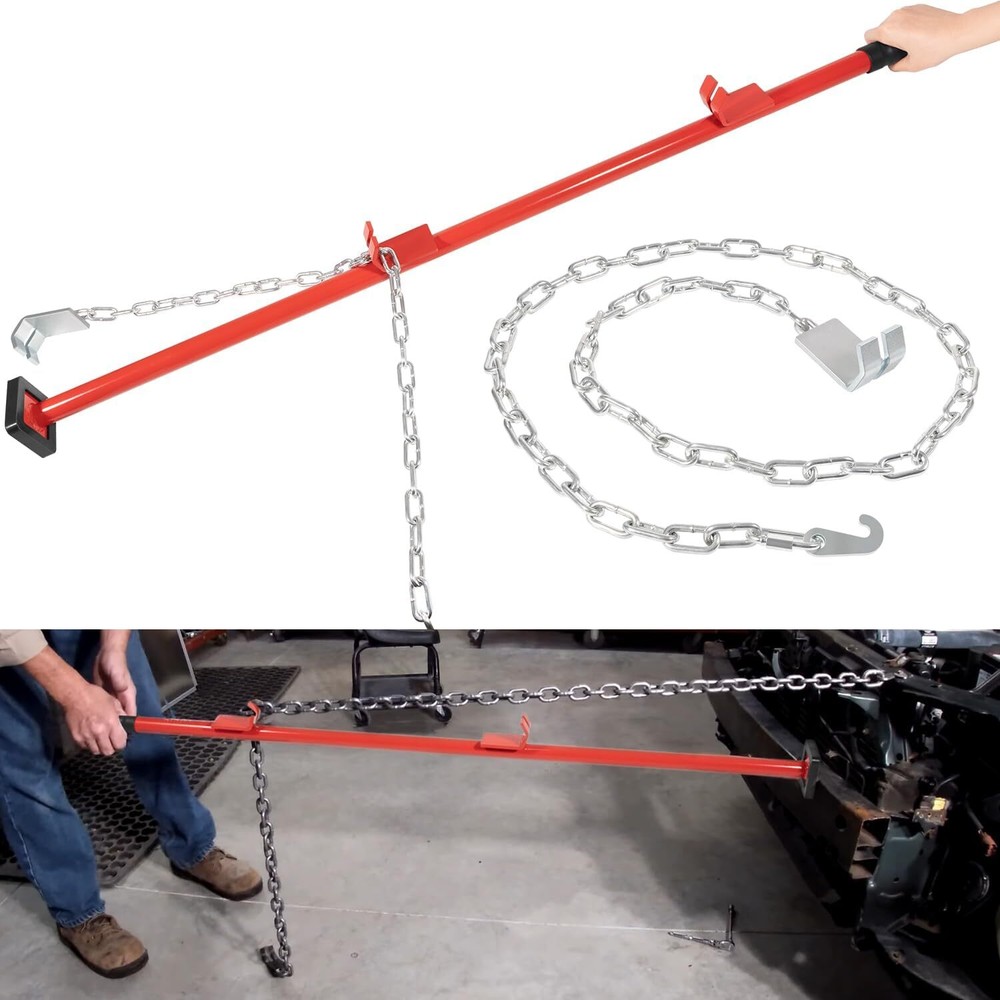 77175 PULLING STICK TOOL FOR CAR REPAIR 52" AUTO BODY PULLER ALIGNMENT BAR