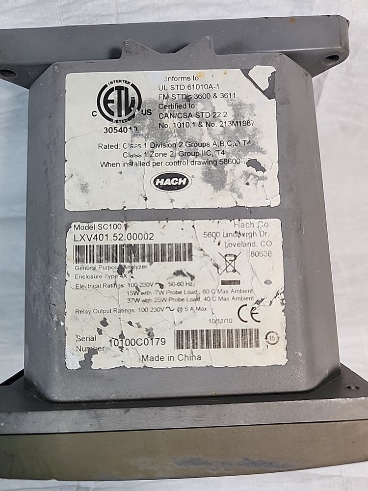 Hach SC100 General Purpose Analyzer LXV401.52.00002