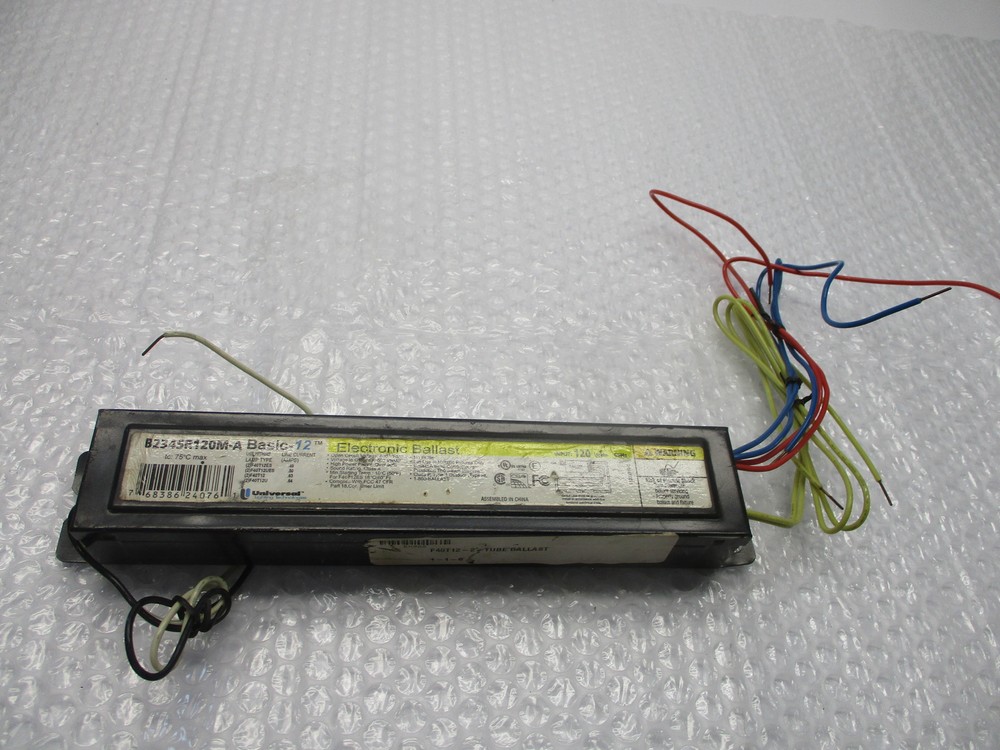 UNIVERSAL B234SR120M-A BALLAST UNMP