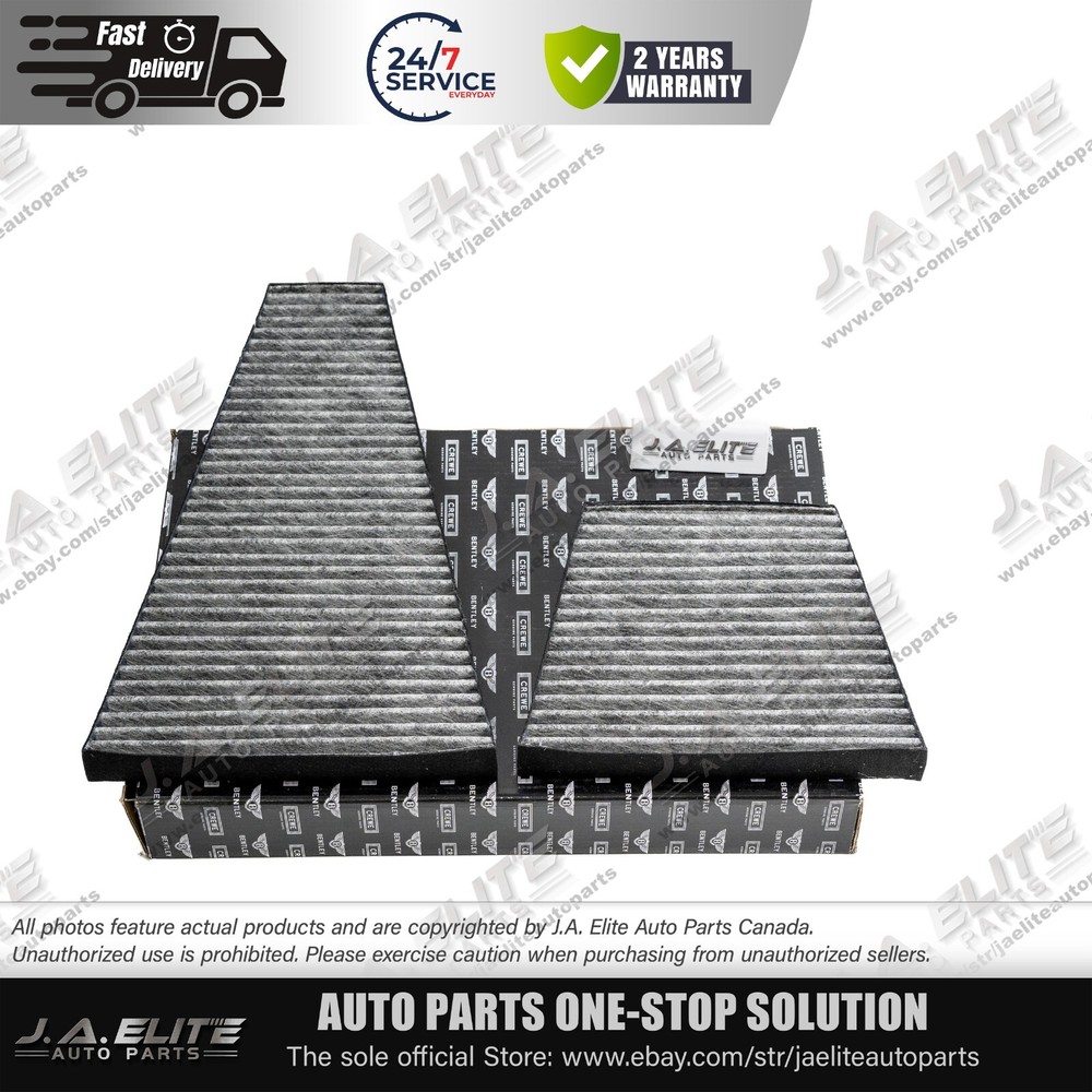Pollen Filter Set (Only Filter) for Bentley Continental GT GTC