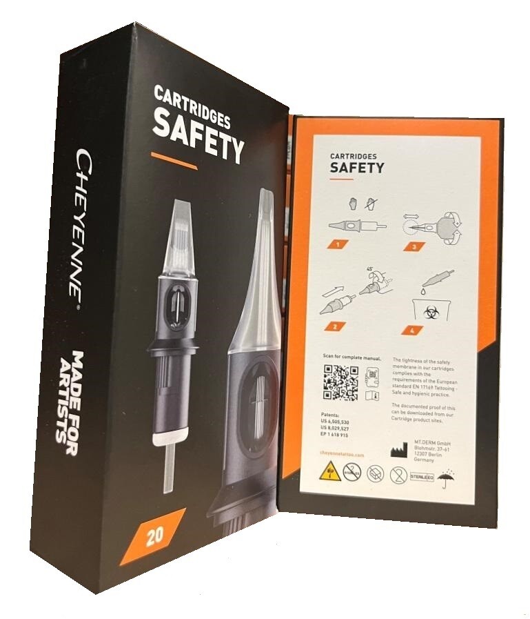 Cheyenne Cartridge SAFETY Needles