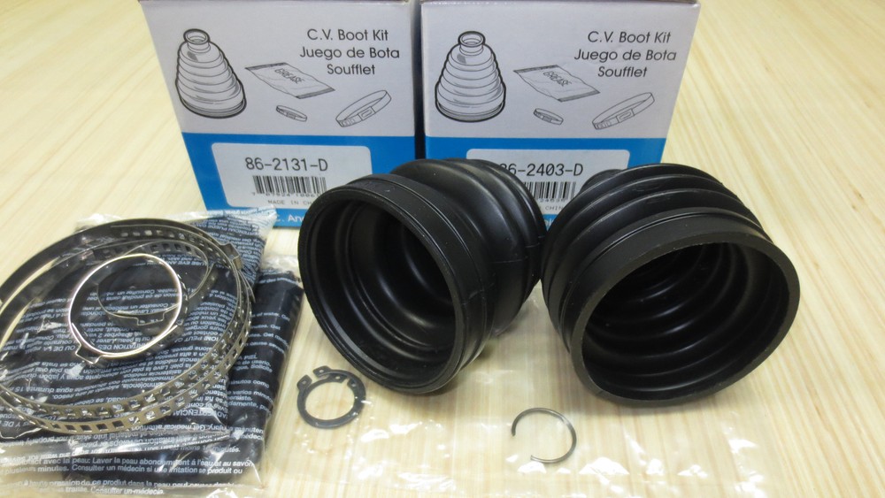 Front Inner & Outer CV Axle Boot Kit for Subaru Impreza with AWD 2002 2003
