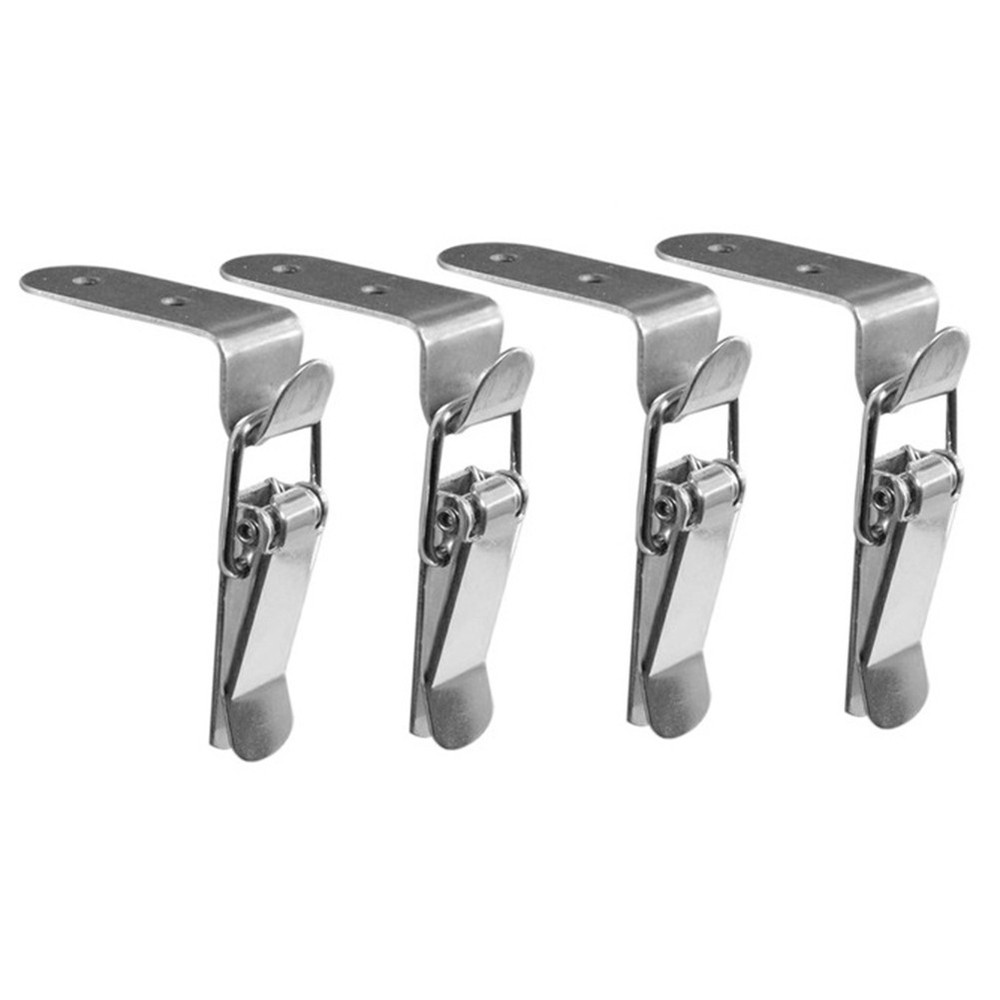 90 Degree Duck Mouth Buckle Hook Lock Spring Loaded Pull Toggle Lock 4908