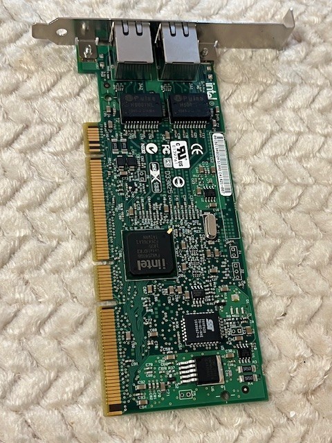 Intel PRO00 MT Dual Port PCI-X Server Network Adapter