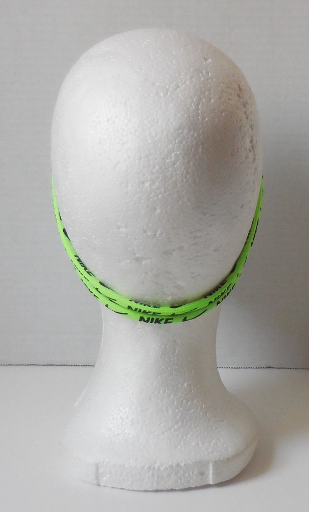 Nike Fixed Lace Graphic Headband Women Volt/Black