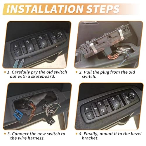 Front Left Driver Side Power Window Switch for Porsche 911 2012 2013 2014