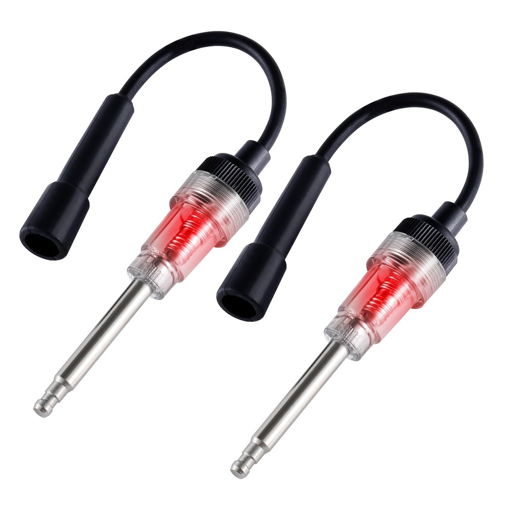 2PCS Inline Spark Plug Tester, Plugin Engine Ignition Tester, Car Exterior Ac...