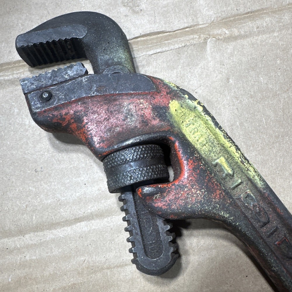 RIDGID E10 Offset Pipe Wrench U.S.A. MADE TOOL, E-10 *FREE SHIPPING *.