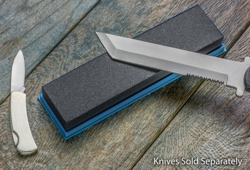 Silicon Carbide Double Sided Whetstone Sharpening Stone 8 in