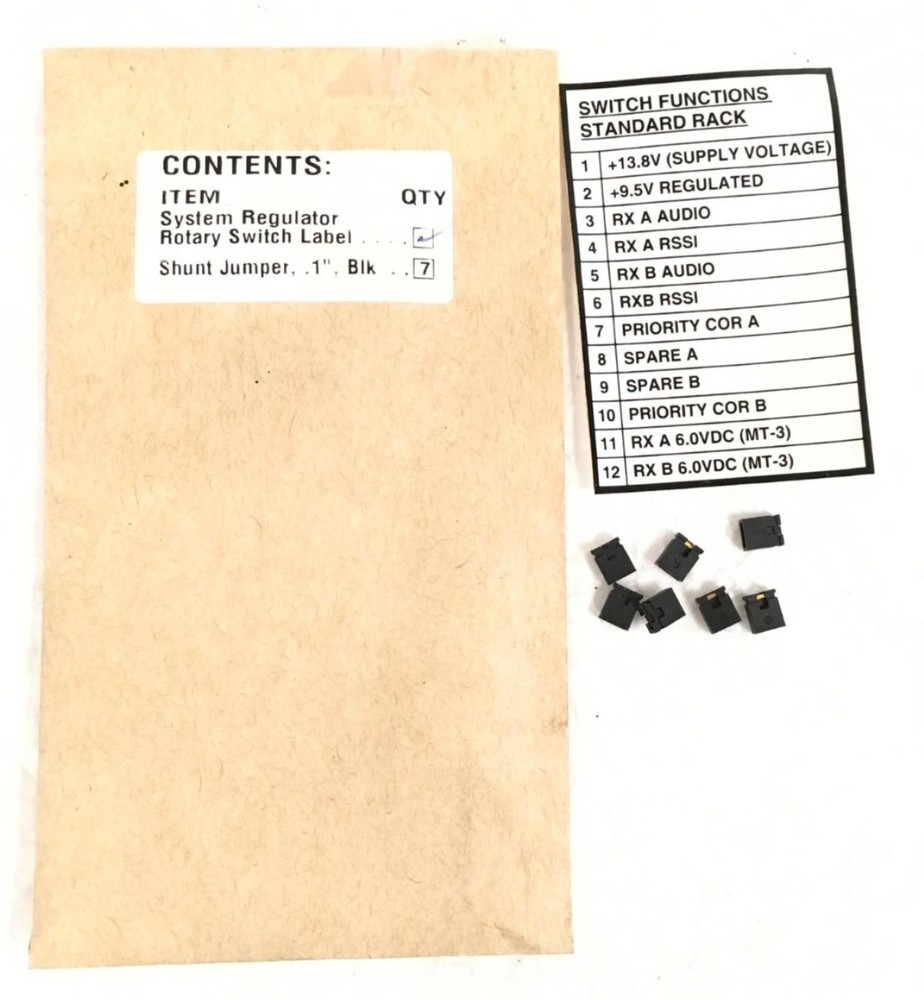 Daniels Electronics SR-39-1 Power Amplifier System w/Receiver, Transmitter & Mic