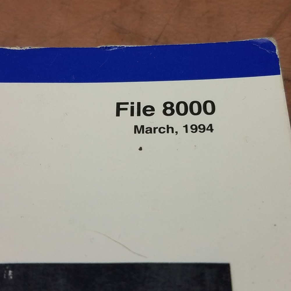 Square D 8020CT9401 Programmable Controllers Catalog, File 8000 - USED