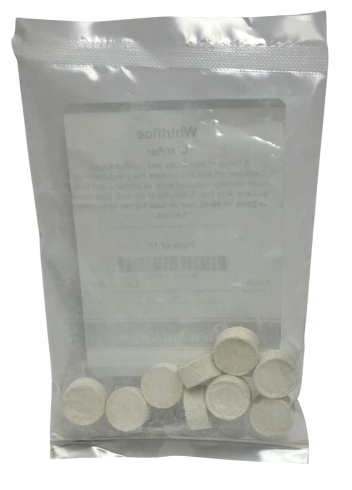 Whirlfloc Clarifier Tablets - 10