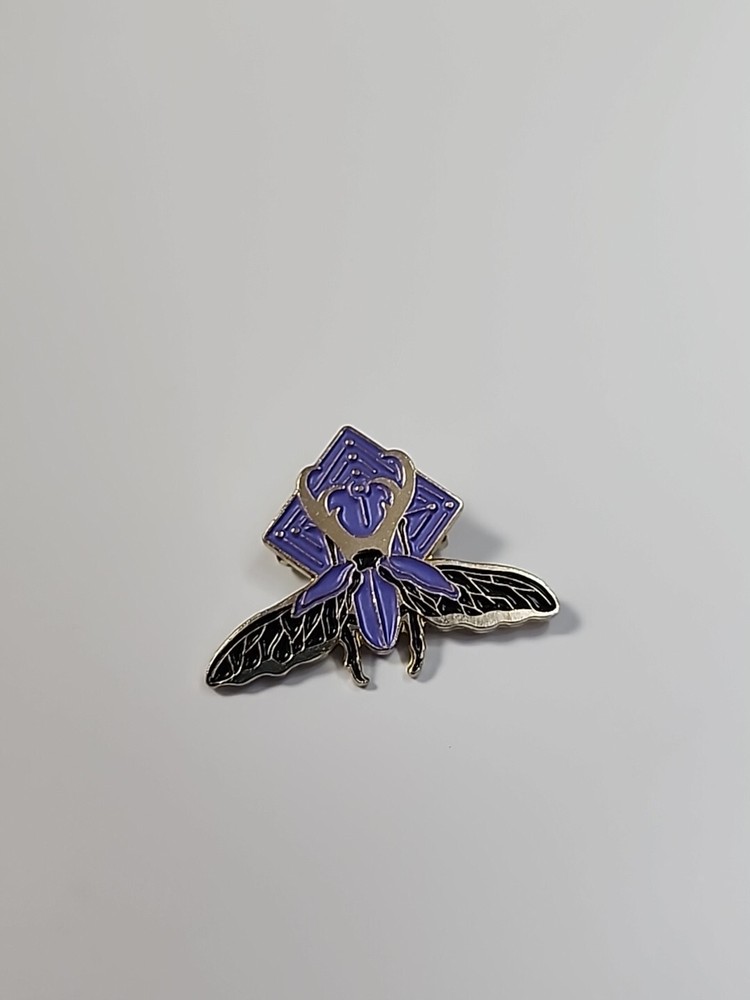 Purple Bug Lapel Pin