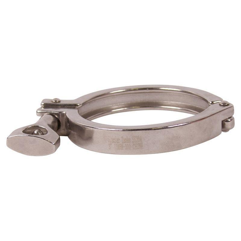 Sanitary Pressure Tri Clamp | 3 inch Single Hinge - SS304 (3 Pack)