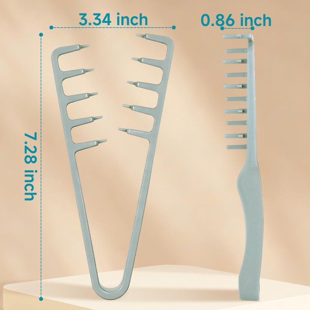 Utmiga Texture Comb, Volumizing Fluffy Styling Comb for Medium, Grey