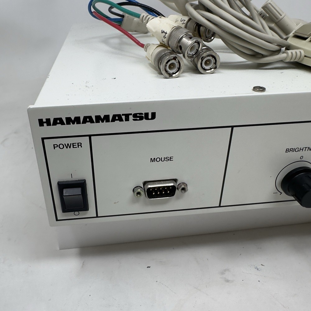 Hamamatsu Photonics C4015 Argus 10 Image Processor With Super Mouse Vintage