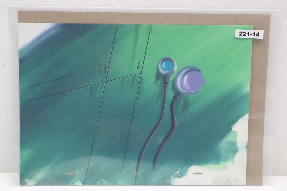 Original Hand Painted Animation Production Background (221-14)