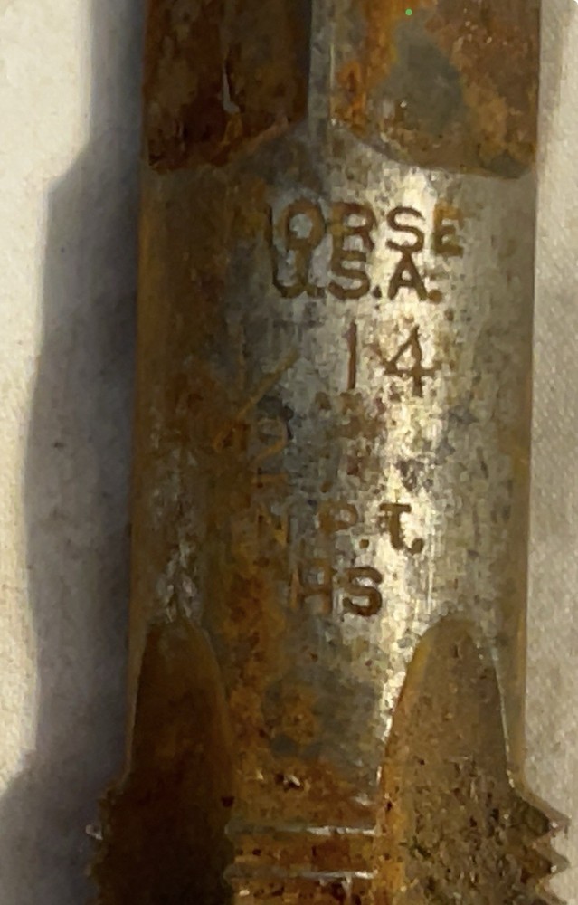 Morse Tap 1/2-14 NPT HS
