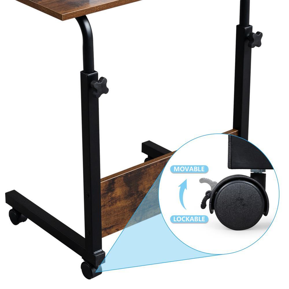 Portable Height Adjustable Notebook Laptop Computer Desk Table Sofa Bed Stand