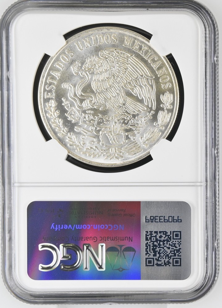 1978 Mo Mexico Silver 100 Pesos NGC MS 66