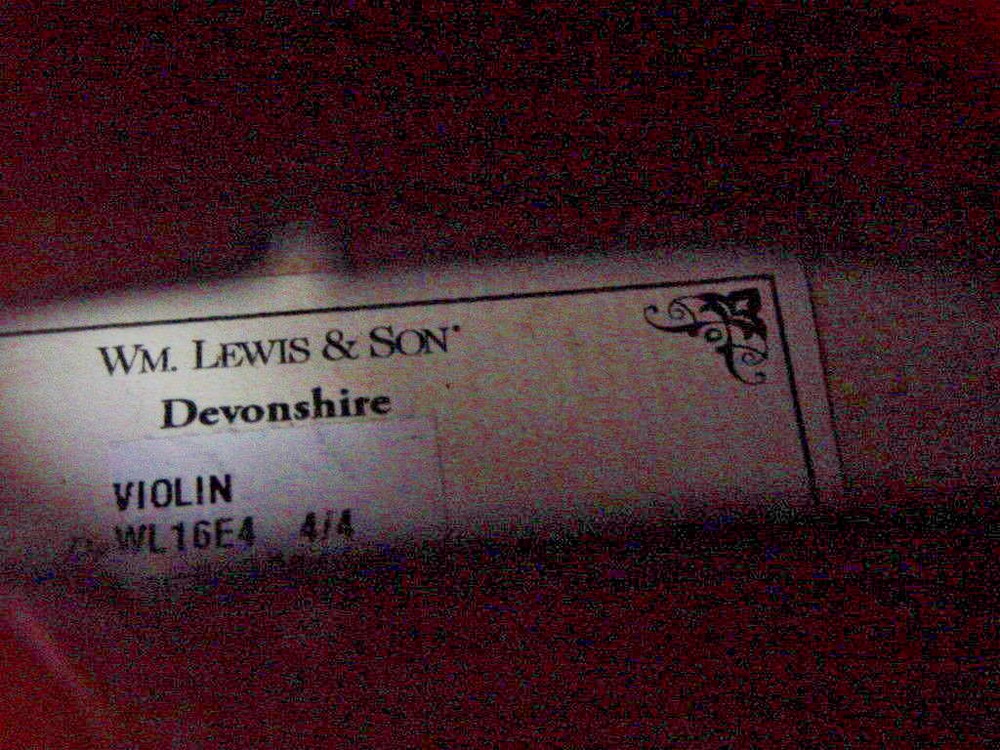 LEWIS DEVONSHIRE VIOLIN 4/4 14" 2014 OLD VIOLIN CASE FIDDLE