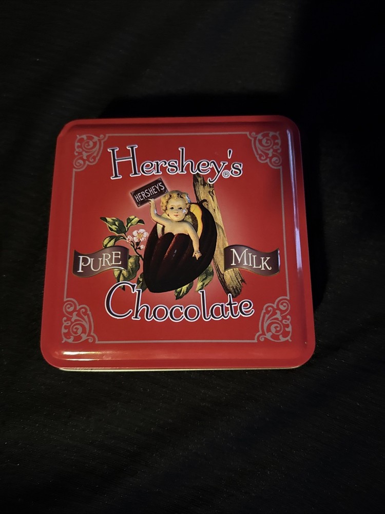 Hersheys Chocolate Square Tin 6-inch