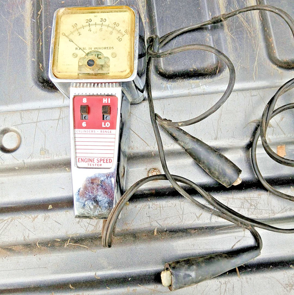 Kal-Equip Model T-101 Engine SpeedTester Vintage 1970s Tech