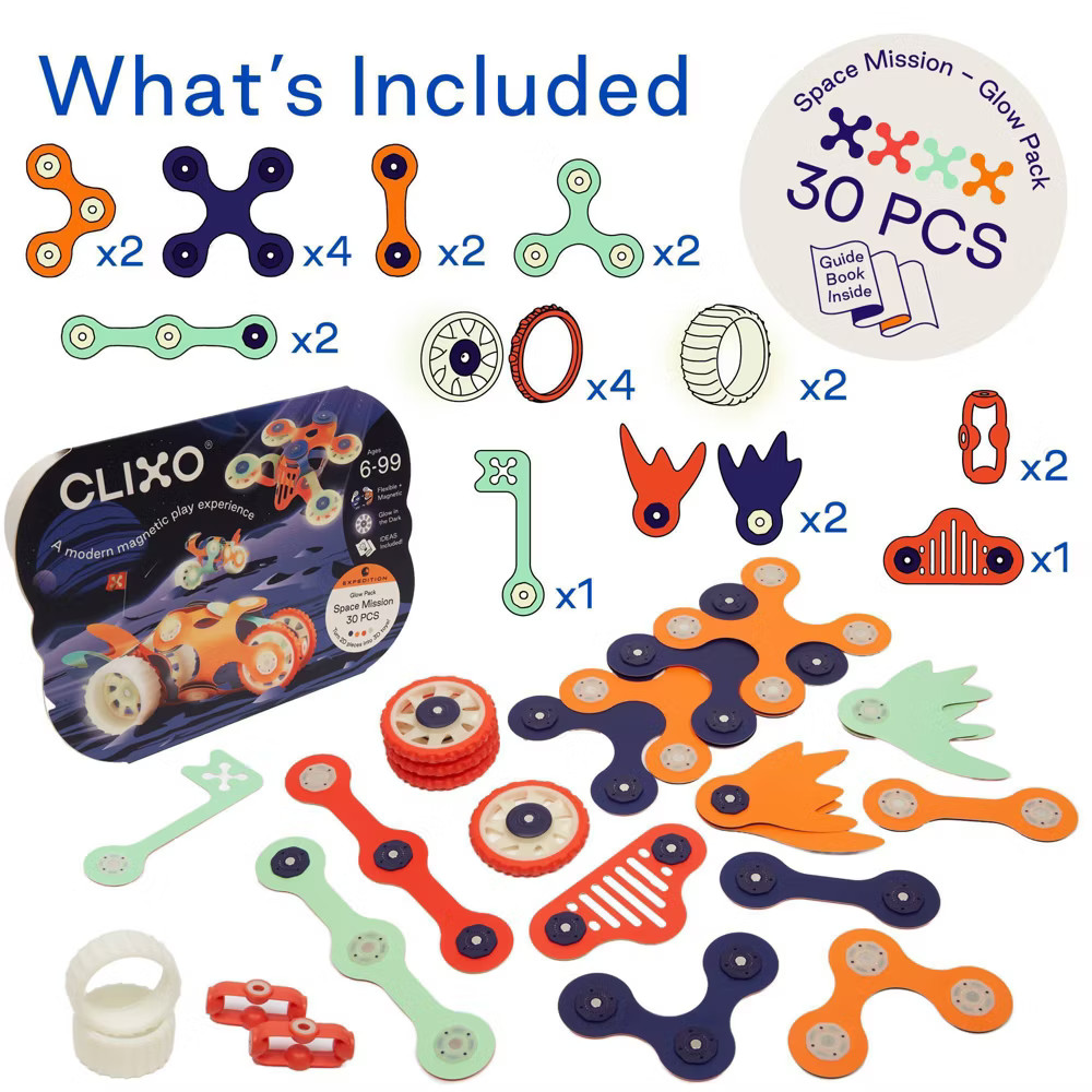 Clixo Space Mission Pack for Kids