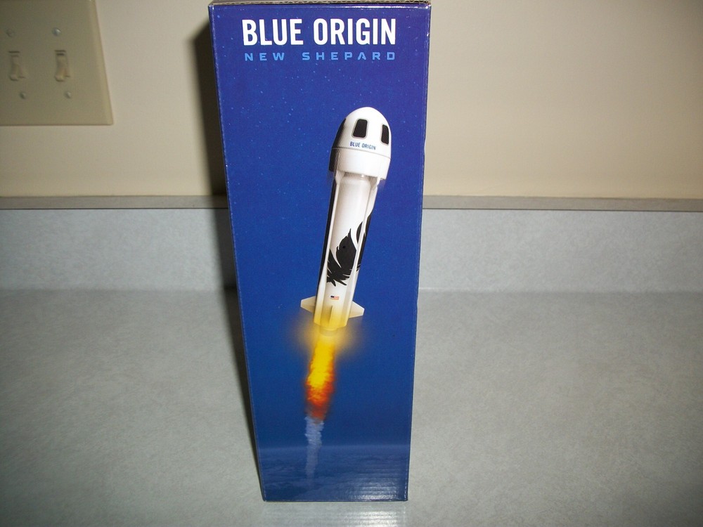 NEW ESTES BLUE ORIGIN NEW SHEPARD FLYING MODEL ROCKET