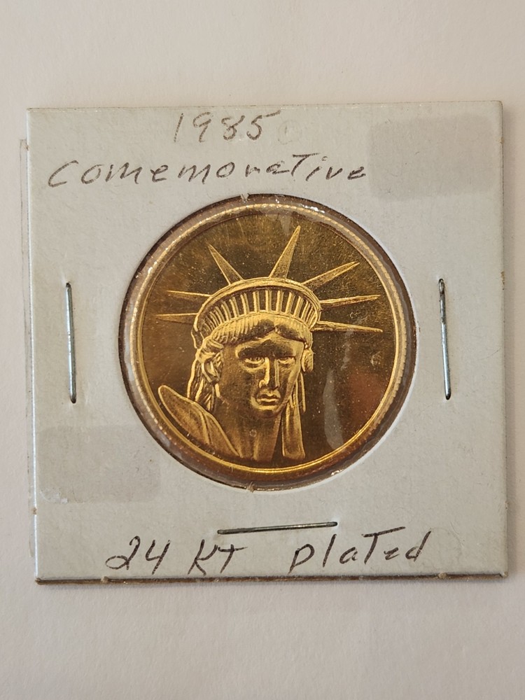 1985 24K PLATED COMMEMORATIVE