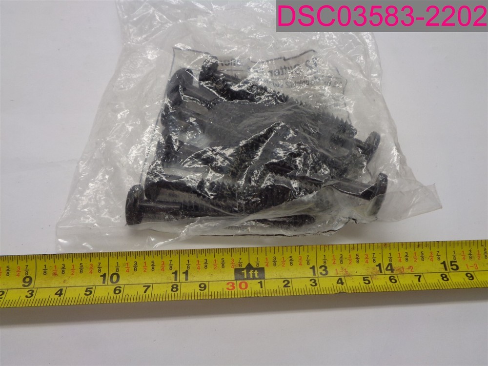 12 Pack; Shutter Fasteners Black. Boral Building Products