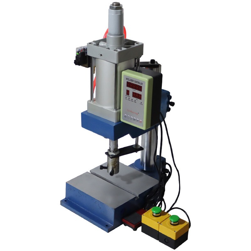 1763Lbs Pneumatic Punch Press Transfer Machine w/Display Controller 2 Buttons