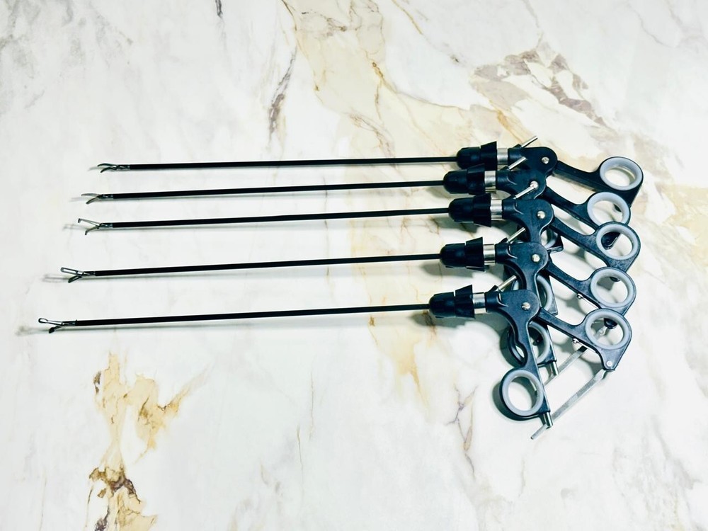 5pc Laparoscopic Grasper Forceps Scssor Enoscopy best Instruments Set 5mm
