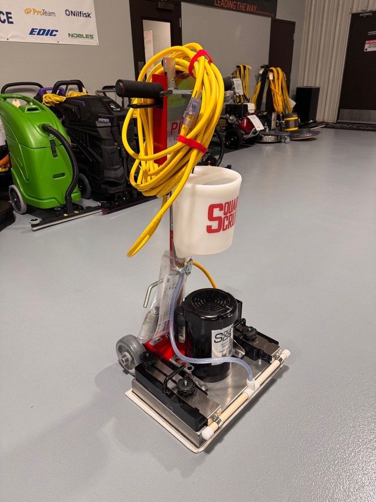 Square Scrub - EBG-20/CV Pivot Machine with Solution Tank 10855800 NEW