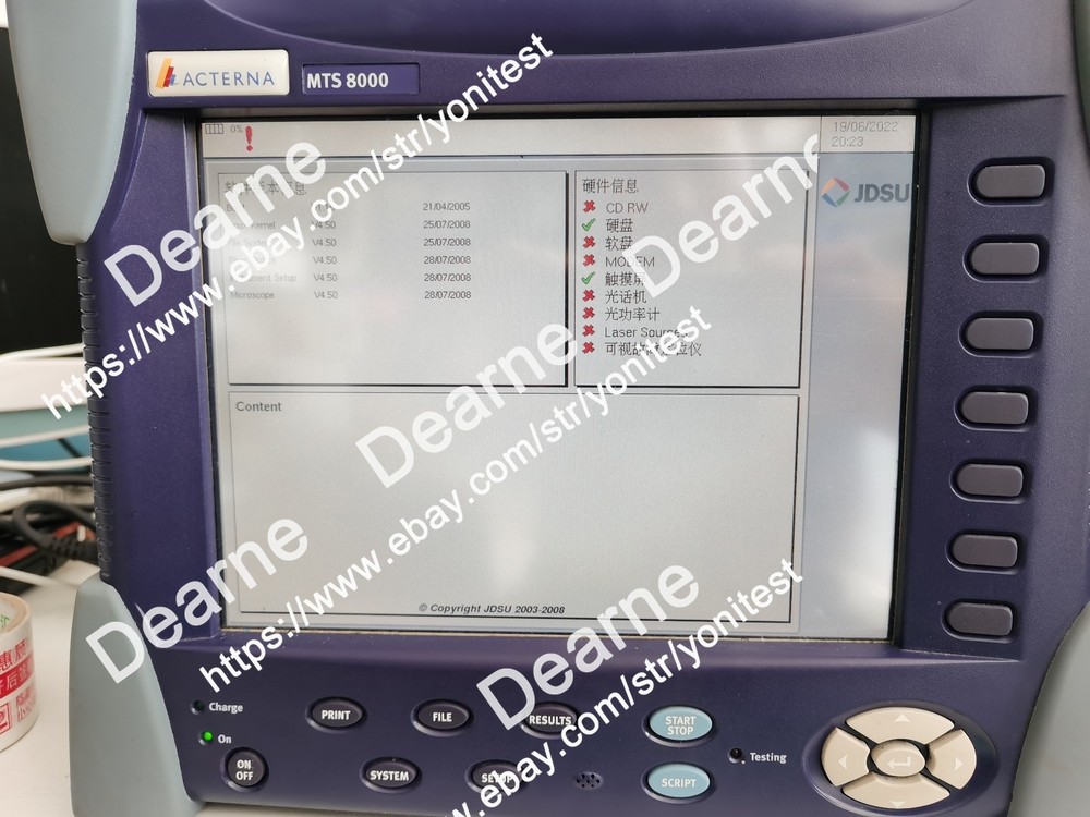 1pcs ACTERNA MTS 8000 Tester