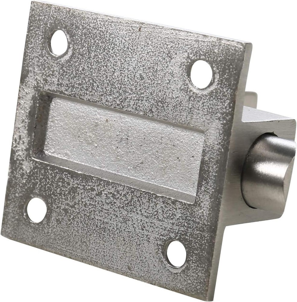 Stainless Steel Security Automatic Gate Door Lock Spring Load Bolt Latch 2 Pack