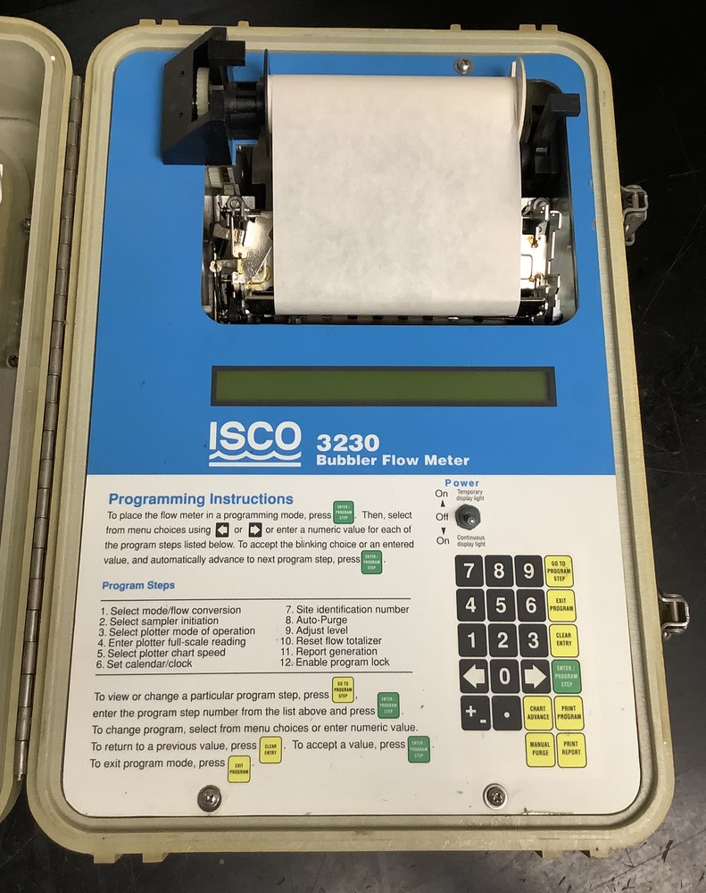 ISCO 3230 Bubbler Flow Meter | No Power Pack