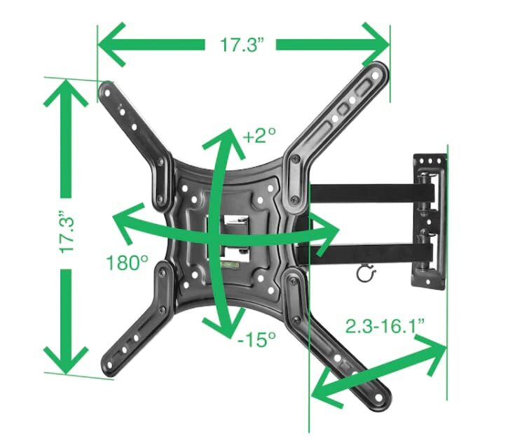 Full Motion TV Mount Pro Kit