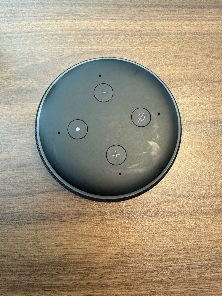 Amazon Echo Dot 3rd Gen Smart Speaker with Alexa - Charcoal
