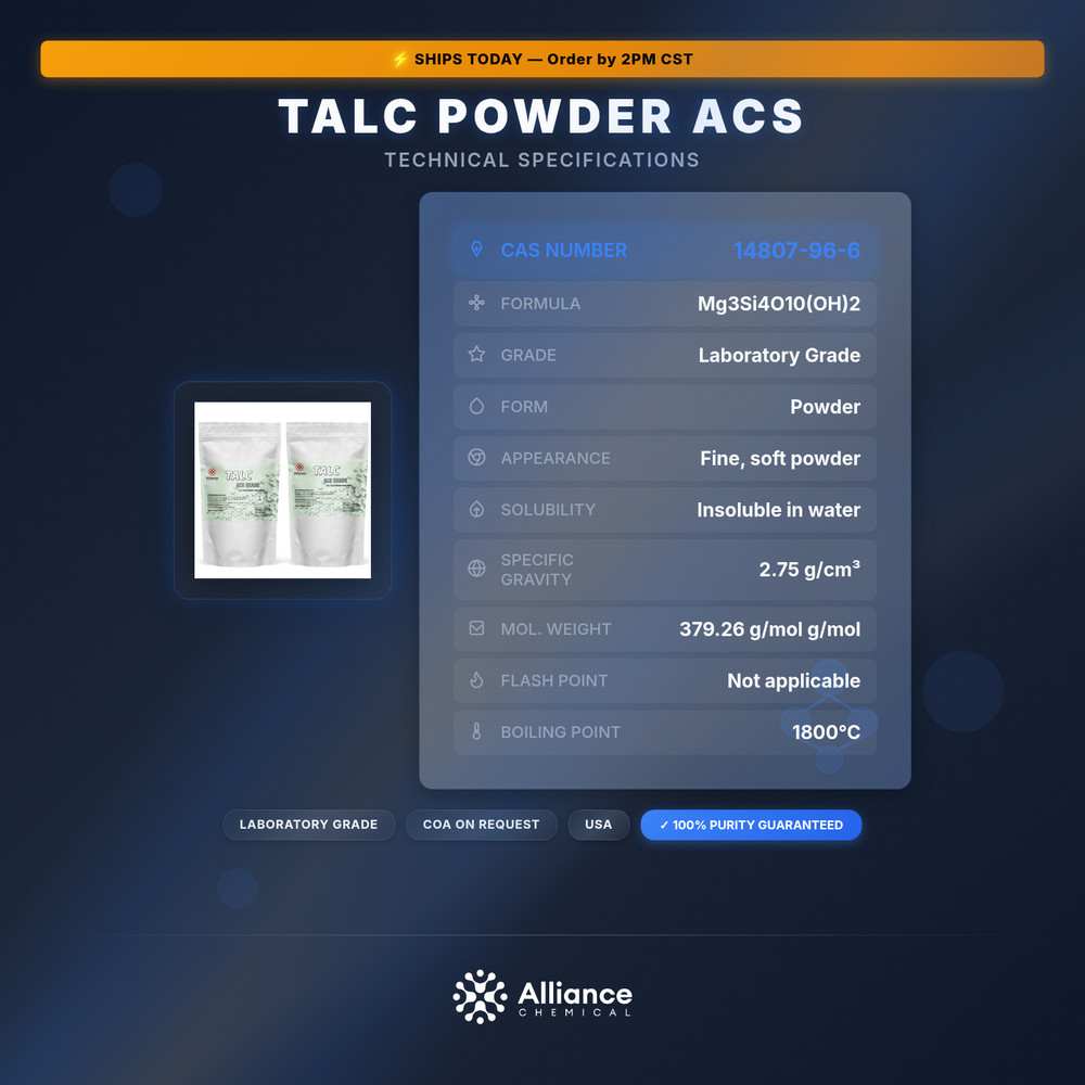 Talc Powder ACS - 2 Pack (10 lbs.)