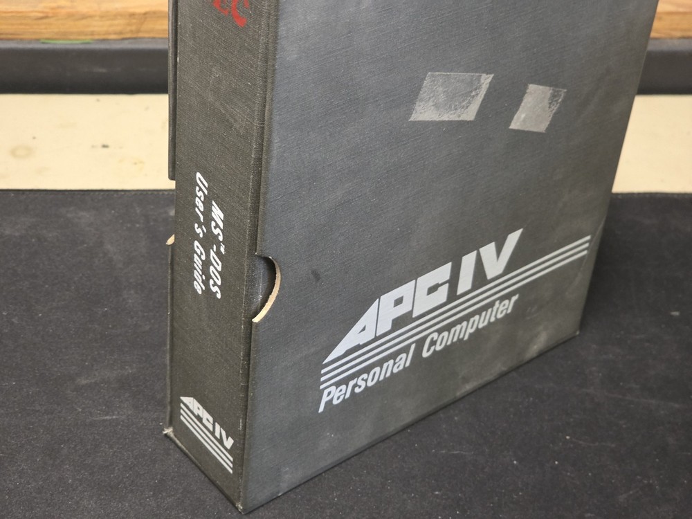 Vintage NEC APC IV Advanced Personal Computer MS-DOS 3.1 Guide & Floppy Disk