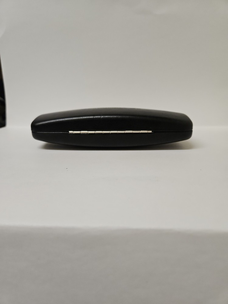 Vision Works Hard Black Clam Shell Eyeglass Case