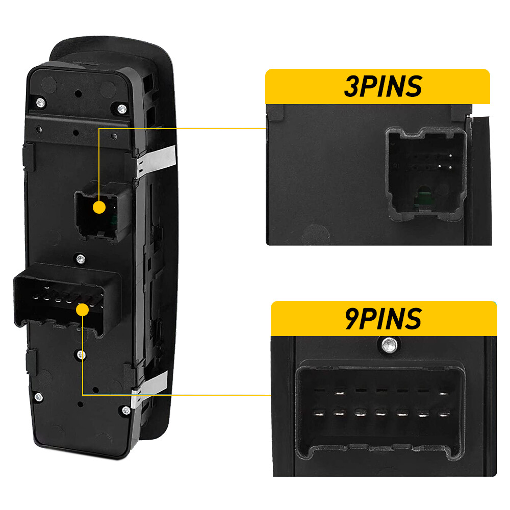 Driver Side Door Window Switch Panel Control For 2009-2012 Dodge Ram 1500 2500