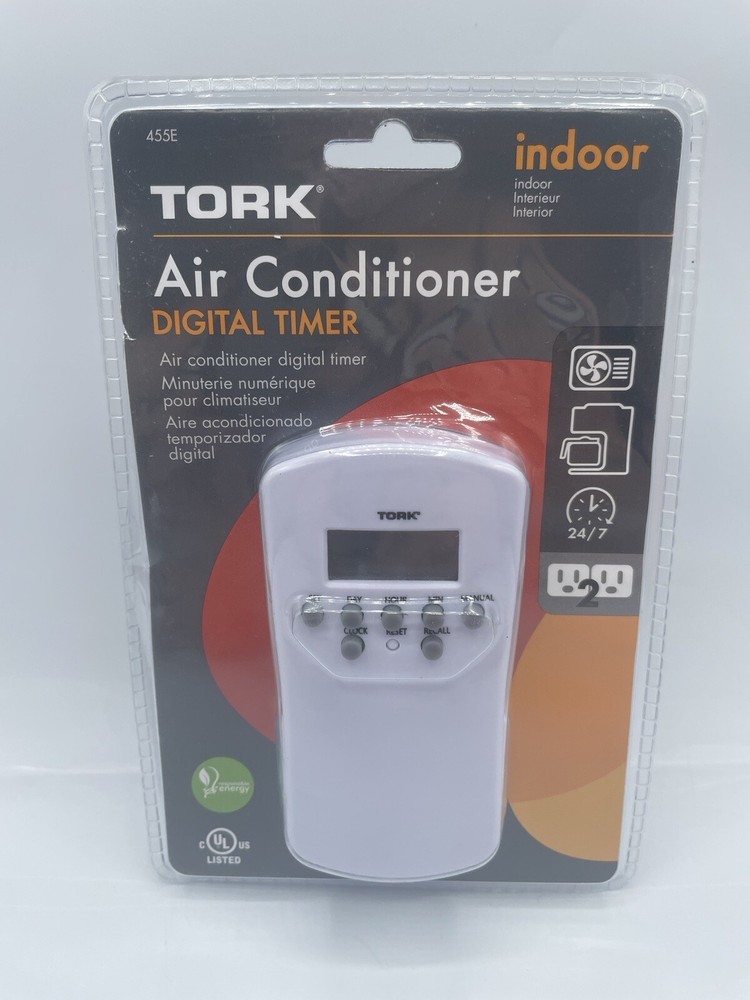 Tork Air Conditioner Digital Timer Indoor AC Timer 455E