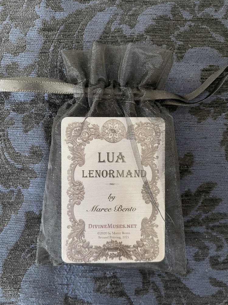 Lua Lenormand by Marie Bento Imperfect Second Printing - OOP HTF - NEW