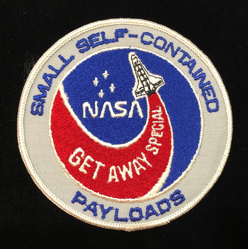 NASA  GET-AWAY SPECIAL SMALL SELF-CONTAINED PAYLOADS PATCH
