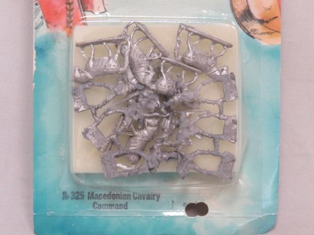 Minifigs Ancients 15mm: Macedonian Cavalry Command Pack #A-325 (SEALED)